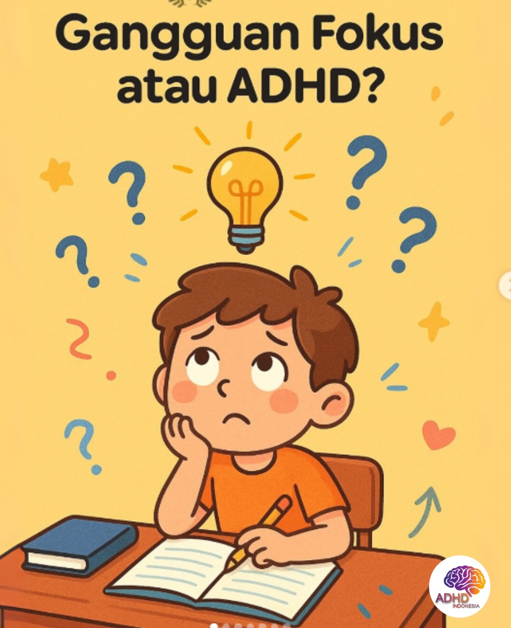 ADHD dan Kesulitan Fokus Anak: Edukasi untuk Keluarga di Kabupaten Jepara